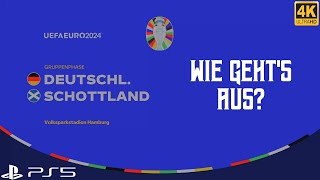 Deutschland  Schottland EURO 2024 ⚽️ I 1 Spieltag der Gruppe A 🏆 Das Orakelspiel Deutsch 4K [upl. by Alida]