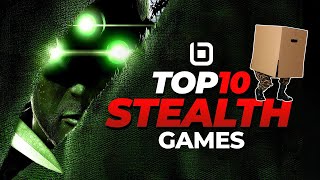 Top 10 Best Stealth Games of All Time For SNEAKY Gamers [upl. by Paco]