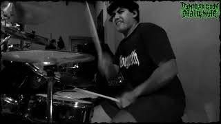 Desillusion VESANIA drum cover by Demogorgon Malignum [upl. by Nnaik]