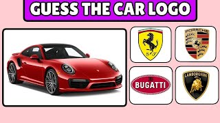 🚗 Guess the Car Brand Logo in 3 Seconds  Car Logo Quiz  Tesla Ferrari Audi BMW Ford and others [upl. by Juli987]