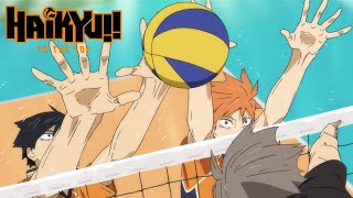 Final Rally vs Inarizaki  HAIKYU TO THE TOP [upl. by Thurmann]