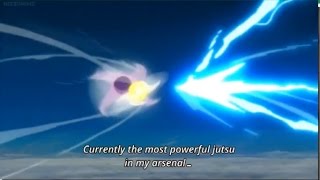 Indra Arrow Vs Tailed Beast Bomb Rasen Shuriken scene Hd  Naruto vs Sauske shippuden Finale fight [upl. by Opportina]