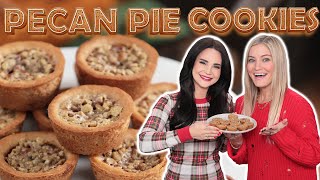 Pecan Pie COOKIES w iJustine  Day 11  12 Days of Cookies [upl. by Durston]