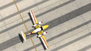 Diamond Twin Star DA42  XPlane 10 [upl. by Atiuqahs479]