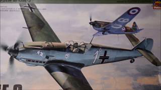 Hasegawa 148 Messerschmitt BF109E3 Part 1 [upl. by Laney]