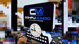 Reloj Funcional En Acrilico Corporeo 3D [upl. by Red377]