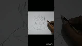 Goku easy drawing 2024 [upl. by Nedyrb]