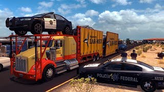 Madrina Kenworth T800 LARMEX  De Hermosillo Sonora a Nogales Arizona  American Truck [upl. by Todd486]