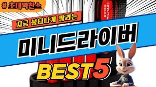 2024 초대박 찬스 미니드라이버 추천 대박 가성비 베스트5 후기 비교 [upl. by Rebe599]