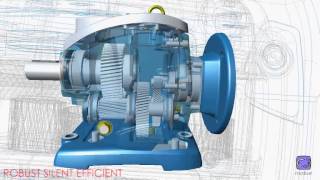 ROBUS inline helical gearboxes by motive [upl. by Pirri168]