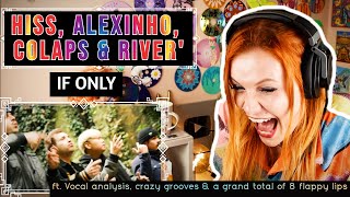 Vocal Coach Reacts To BEATBOX A CAPELLA IF ONLY  Hiss Alexinho Colaps River [upl. by Kirima]