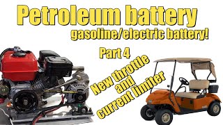 S4 E39 Gasoline  electric golf cart project We try to make it even more simple petroleum battery [upl. by Tamar950]