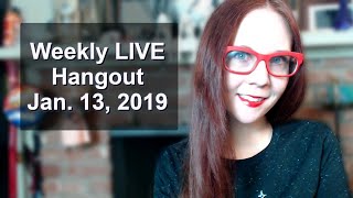 Weekly LIVE Hangout  Dinnerly Recipes CBD Oil in Oklahoma and My Love for Straws  Jan 13 2019 [upl. by Blanding273]