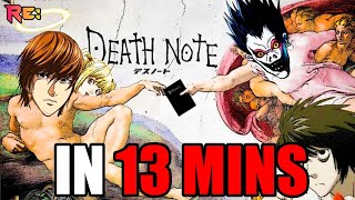 Death Note IN 13 MINUTES  ReTake ENGLISH DUB [upl. by Nirrek696]