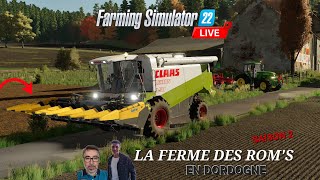 🔴LIVE LA FERME DES ROMS SAISON 2  ON TESTE NOTRE FUTUR CUEILLEUR🌻🌽😀 [upl. by Kassandra]