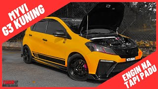 REVIEW MYVI G3 KKT ECU DYNO RUN POP AND BANG [upl. by Urdna]