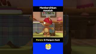 Pororo cerita  Membersihkan masalah  Bahasaindonesia shorts forkids [upl. by Tserof]