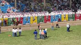 2022 Pendleton Round Up Indian Relay Races 914  2nd Race [upl. by Lenrow959]