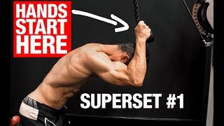 The BEST Triceps Supersets SLEEVE BUSTERS [upl. by Shaw]