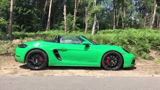 Porsche Boxster GTS 40  Manual  NA Flat Six  400 hp [upl. by Nueoht265]