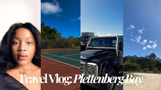 Travel vlog Plettenberg Bay  Work  Exploring  Life of an Entrepreneur [upl. by Ellerol]