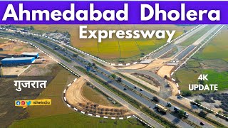 Ahmedabad Dholera Expressway  rslive  4k  Gujarat [upl. by Aymik994]