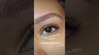 Epilation sourcils au fil [upl. by Hsepid]