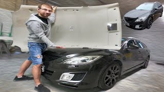 Headliner Removal On 2010 Mazda 6 GH [upl. by Buine]