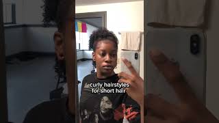 hairstyles for short curly hair curlynatural shorthair curlyhairstyles [upl. by Aeriell160]