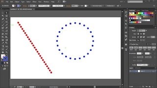 How to Make Dotted Lines in Adobe Illustrator [upl. by Shirleen47]