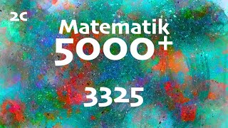 Matematik 5000 2c 3325 [upl. by Innattirb468]