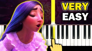 ENCANTO  What Else Can I Do  VERY EASY Piano tutorial [upl. by Immot]