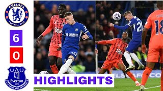 Chelsea vs Everton HIGHLIGHTS 60 Jackson Gilchrist amp Palmer GOALS [upl. by Naima]