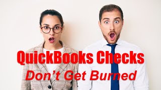 Ordering Checks for QuickBooks Dont get burned when you buy QuickBooks Checks [upl. by Ellezaj]