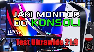 Jaki monitor do konsoli PS5 Czy Ultrawide będzie ok  Szybki test DELL S3422DWG 219 ps5 seriesx [upl. by Benildas]