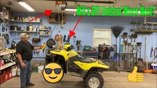 DIY Unistrut Trolley Winch for Garage [upl. by Eiramoj]