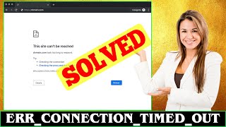 SOLVED NET ERRCONNECTIONTIMEDOUT Error Code Problem [upl. by Ebbarta49]