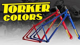 Torker in COLOR is back All the colorways of the new Torker BMX Frames [upl. by Malin]