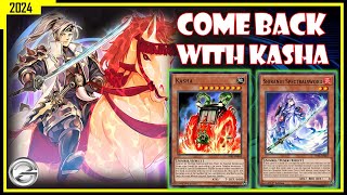 SHIRANUI DECK COME BACK WITH KASHA GAMEPLAY JANUARY 2024  YUGIOH DUEL LINKS [upl. by Otineb]