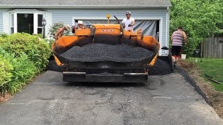 APak Paving Resurfaces Our Asphalt Driveway [upl. by Ennairac]