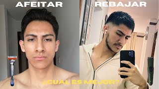 ¿AFEITAR O REBAJAR TU BARBA DE MINOXIDIL ¿CUAL ES MEJOR [upl. by Piane577]