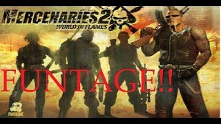 Mercenaries 2 World in Flames Funtage  Mercenaries 2 Funny Moments [upl. by Vez]