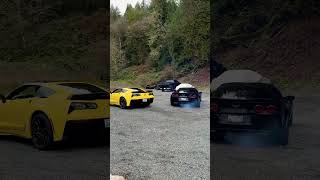 C7 z06 vs C6 z06 rev battle revbattle z06 [upl. by Nahama]