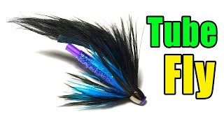 Tube Fly  Spey Fly Tying  Basic Steelhead Salmon Fly Pattern [upl. by Hirasuna]