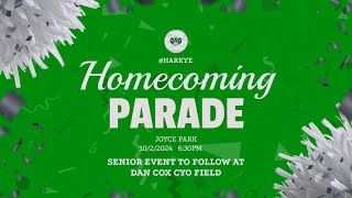 Badin Homecoming Parade  Joyce Park [upl. by Ahsikan715]