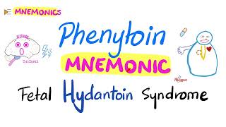 Phenytoin Mnemonic amp Fetal Hydantoin Syndrome  5Minutes Review [upl. by Asilehc437]