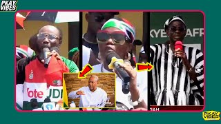 We need change  Mzbel Big Akwes and general mosquito campaigns for Mahama at kasoa [upl. by Goldin480]