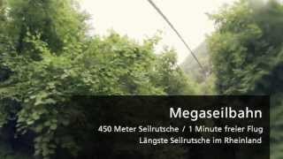 Megaseilbahn WaldAbenteuer der Waldkletterpark Bad Neuenahr [upl. by Danny979]