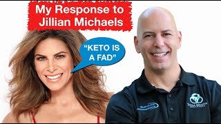 MY RESPONSE TO JILLIAN MICHAELS ON THE KETO DIET jillian michaels [upl. by Satterfield404]