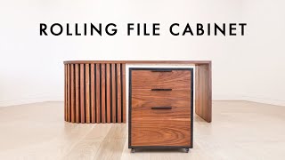 Building a Rolling File Cabinet [upl. by Eellek175]